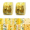 thumbnail image 1 of iMzoon 84 Pcs Bandes de Tissu en Rouleau Gelée pour Quilting, Rouleaux Gelée Pré-Découpés, Lots de Bandes de Tissu pour Quilting, Matériel pour Projets de Quilting et de Couture, Design Abeille, 1 of 11