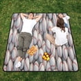 thumbnail image 5 of Coolnut Extra Large Outdoor Picnic Blanket, Baseball Balls Waterproof Beach Blanket Sand Free Foldable Picnic Mat for Camping,Park,Beach,Hiking, 5 of 6
