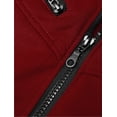 thumbnail image 4 of Chaleco Con CapucAjustado ChaqueSin Mangas Con Cordón CremalleCon Bolsillos PaHombres Borgo52, 4 of 7