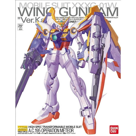 Master Grade Wing Gundam (Ver. Ka) Model Kit
