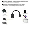 thumbnail image 3 of Greensen USB OTG Cable, Cable Converter,Mini Android Mobile Phone OTG Connect Cable Date Adapter V8 Interface Micro USB to USB Female, 3 of 8