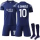 thumbnail image 1 of 2024-2025 Paris Saint-Germain Away Shirt Kids Adult Football Shirt Set No.10 O.Dembélé, 1 of 2