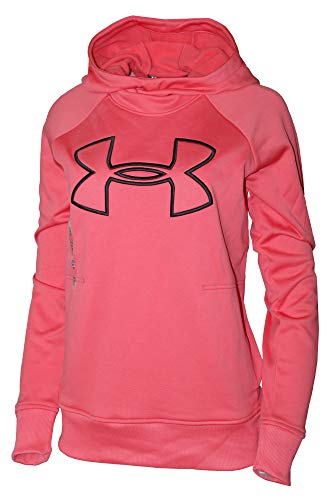Under Armour Women's Big Logo Graphic Hoodie Athletic Pullover 1318396  (Daiquiri, M) - Walmart.com