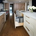 thumbnail image 6 of Rev-A-Shelf Double Pull Out Trash Can 35 Qt w/ Soft-Close, 4WCSC-1835DMND-2, 6 of 13