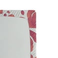 thumbnail image 3 of Ambesonne Watercolor Fitted Sheet, Bird on Branch, California King, Coral Dried Rose White, 3 of 3