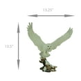 thumbnail image 4 of Arctic Ascent White Flying Snowy Owl Statue, 4 of 4