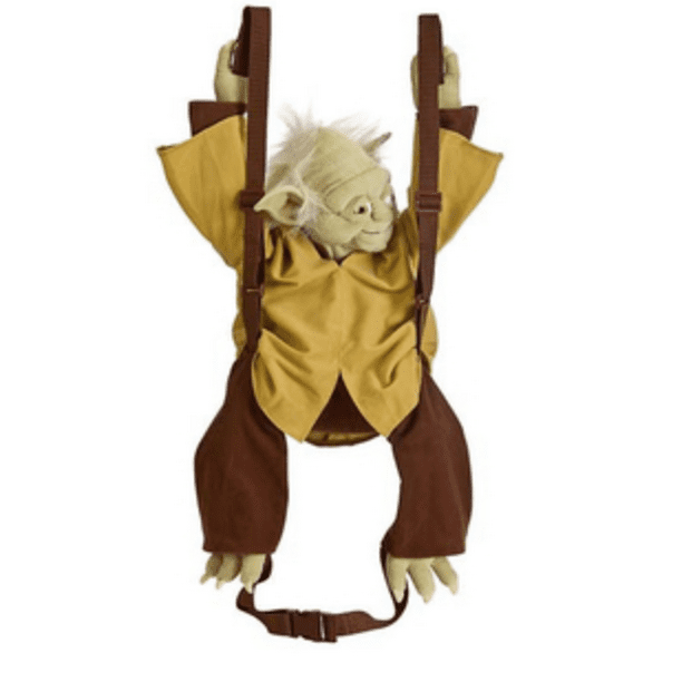 Disney Parks Star Wars Yoda Plush Backpack Bag New with Tag