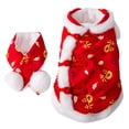 thumbnail image 3 of Traje Tang para perro, disfraz para perro y gato con bufanda, cómodo y suave, para Año Nuevo SG, 3 of 8