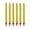 A, variant on Birthday Candle with Pencil Wax Design for Cake Decoration - Internet Famous Creative Romantic Smoke Free and Tear Free Gold Plating, 15cm Length