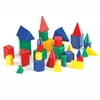 Learning Resources, LRNLER0913, Mini GeoSolids Shapes Set, 32 / Set, Assorted