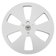 thumbnail image 2 of Recording Takeup Reel, Empty Tape Reel Lightweight 3 Holes Improve Sound Quality  for Reel To Reel Tape Players Silver Grey, 2 of 7
