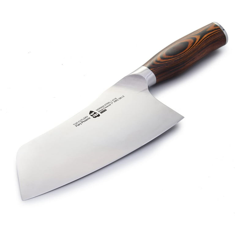 OEM Chinese Chef's Knife/Vegetable Cleaver Black G10 Full Tang Handle