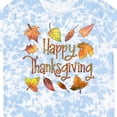 thumbnail image 4 of Inktastic Happy Thanksgiving Fall Leaves in Autumn Colors T-Shirt, 4 of 5