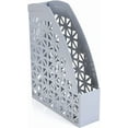 thumbnail image 3 of Mintra Office Plastic Desk Organizers 2pk (Grey, Magazine File), 3 of 3