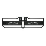 ARIES 1500200 Black Aluminum Front Jeep Wrangler JL, Gladiator Tube Half Doors