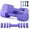 Purple, variant on Adjustable Dumbbell Set of 2, 4 in 1 Free Weights Dumbbells Set for Women, Hand Weights for Women at Home, Each 2lb 3lb 4lb 5lb with TPU Soft Rubber Handle for Home Gym Exercise Training