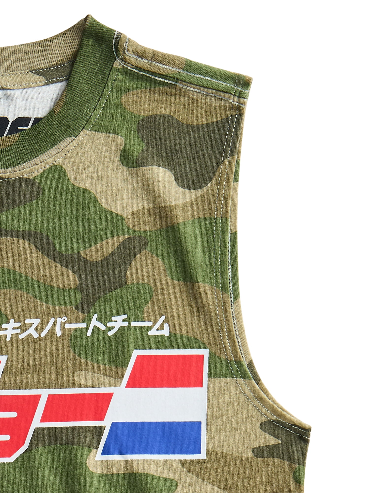 G.I. Joe Boys GI Joe Surf Team Graphic Muscle Tank Top, Sizes 4-18
