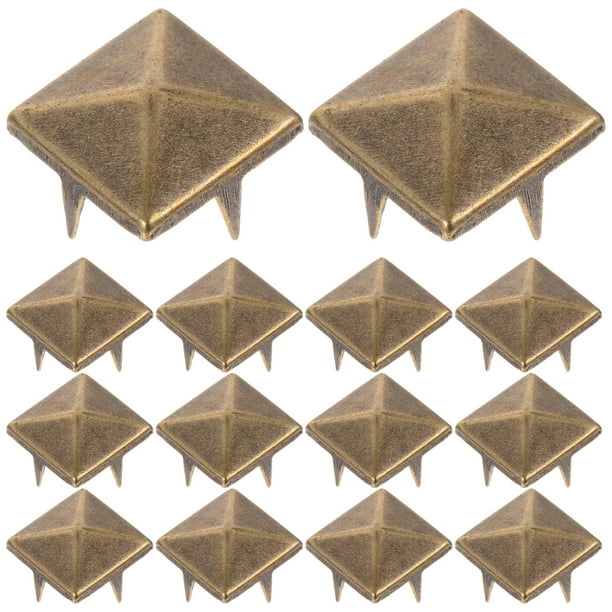 100 Uds Mini clavos de garra de Metal tachuelas sombreros remaches DIY clavos de garra para ropa