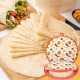 thumbnail image 2 of HOMEIORA 1pc Tortilla Warmer Pouch, Mexican Burrito Warmer Pouch, 12 Inch Insulated Pouch Cloth, Microwaveable Keeps Burritos Warm for Up to One Hour, 2 of 7