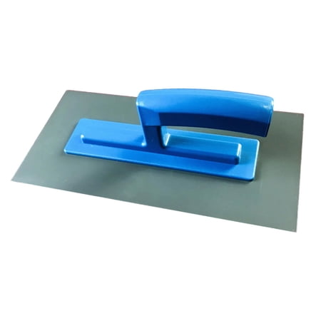 Fzaqwen Concrete Finishing Trowel Comfortable Grip Professional Stable Plastering Trowel blue