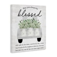 thumbnail image 3 of Stupell Industries Always Be Blessed Spring Florals Canvas Wall Art, design by Lettered and Lined, 30 x 24, 3 of 7