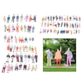 thumbnail image 4 of GLFILL 100PCS 1:50/1:75/1:100 DIY Sand Table Mini Color Small Person Scene Matching 1:75, 4 of 8
