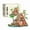 Color Box, variant on 1486PCS / 1108PCS Forest House building blocks with LED light Tree Cabin Display Bricks Set Kit for Nature Lovers Adults Kids