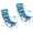 Multicolor-blue&green, variant on FASCK Backpack Beach Chairs for Adults, Portable Lightweight Reclining Beach Chair with Headrest & Cup Holder, Heavy Duty Camping Chairs with 4 Positions for Outdoor Lawn/Fishing/Pool Lounge