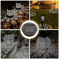 thumbnail image 2 of 4 Pieces Replacement Solar Lights With Led Bulbs, Solar Top Lights Replacement, Led Solar Panel Lantern Cover For Outdoor Hanging Garden Lantern Qyroa, 2 of 5