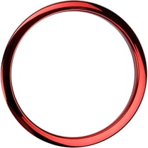 Bass Drum O's Bass Drum O Port Ring Red Chrome 6 in.