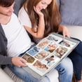 thumbnail image 5 of Fintie Photo Album Self Adhesive for 3x5 4x6 5x7 6x8 8x10 Pictures, 60 Sticky Pages DIY Photo Album with A Metallic Pen, Scrapbook Album for Family Wedding Anniversary Pictures, Raining Hearts, 5 of 8