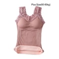 thumbnail image 3 of Sonducket Chaleco de nailon Chinlon para mujer, portátil, térmico, ajustable, con correa para el hombro, lavable, reutilizable, de encaje, ropa Ropa interior Rojo Talla grande, 3 of 6