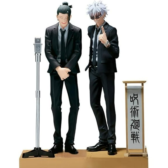 Anime Geto Suguru Figure PVC Collection Model Standing Posture Action Figure JJK Geto Statue (Suit Ver.) 5.9 Inch Gifts for Birthdays Halloween Christmas