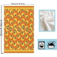 thumbnail image 6 of Lemon Starfish Seashells Summer Kitchen Towels Dish Towels 18x26 Inch Home Decorations Hand Towels Set of 2 Drying Dishcloth, 6 of 6
