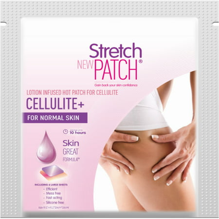 Stretch Patch CELLULITE+ For Normal Skin  Lotion Infused Hot Patch For cellulite