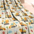 thumbnail image 3 of Cartoon Construction Vehicles Clouds Blanket,Comfortable Soft Flannel Throw Blanket,All Season,Warm Lightweight Blankets for Sofa Bed Couch Living Room Chair,60"x80", 3 of 4
