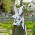 thumbnail image 4 of Estatua de hadas de jardín Zulema Figuras de hadas del césped, 4 of 8