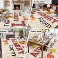 thumbnail image 6 of 6x9 Area Rugs, Laundry Room Non-Skid Rubber Backing Large Rectangle Rugs - Living Room Bedroom Home Office, Rustic Farmhouse Washing Machine Clothes Indoor Floor Mat Carpets Washable Rug, 6 of 9