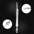 thumbnail image 1 of Daisyyozoid Gros 1Pcs Extracteur Facial Courbé Pinces Anti-Acné, 1 of 4