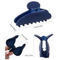 thumbnail image 7 of 6Pcs 4.3in Hair Claw Banana Clips for Women, Strong Hold, Recycled Plastic Claw Clips for Thick Hair | Great for Updo, Half Up Hairstyle | Ideal Gifts for Women, 7 of 7
