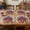 B, variant on Yyuenw 4Pcs Independence Day Placemats, 14x14-inch Round Placemats, Perfect for Table Centerpieces and 4th of july Decorations