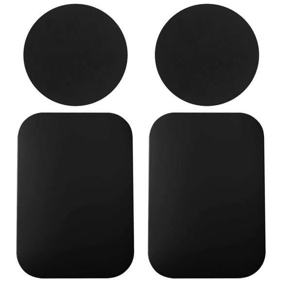 4 imanes para fundas de teléfono, placas metálicas para soporte de teléfono, accesorios para teléfonos móviles