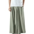 thumbnail image 3 of Kcolen Men Casual Pants Men's Casual Summer Loose Fit Wide Leg Flare Pants Lightweight Comfortable Big Harlan Trousers for Relaxed Style, 3 of 10