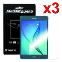 Fintie 3 Pack Screen Protector for Samsung Galaxy Tab A 8.0 Tablet (2015) - Clear Screen Shield Film, Retail Package