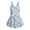 Cute Otter Seashell Blue, variant on COEQINE Girls One Piece Swimsuit with Attached Liner, Scoop Neck V-Back Swim Dress for Swim Lessons, Polyester Spandex Bathing Suit for Girls 3-4 Year Olds, Cute Otter Seagrass Blue