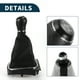 thumbnail image 4 of Pomo de cambio de marcha Unique Bargains con cubierta, pomo de palanca de cambios manual de 5 velocidades para Volkswagen Golf Jetta MK6 de cuero sintético, 4 of 6