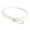 White, variant on Prolriy Belts for Women Fashion Versatile Knotted Metal Buckle Solid Color Thin Belt Womens Belt