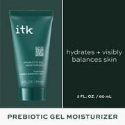 ITK Milk-to-Foam Gentle Cleanser, 5 oz + Prebiotic Gel Moisturizer for Acne Prone, 2 oz (Variety Pack)