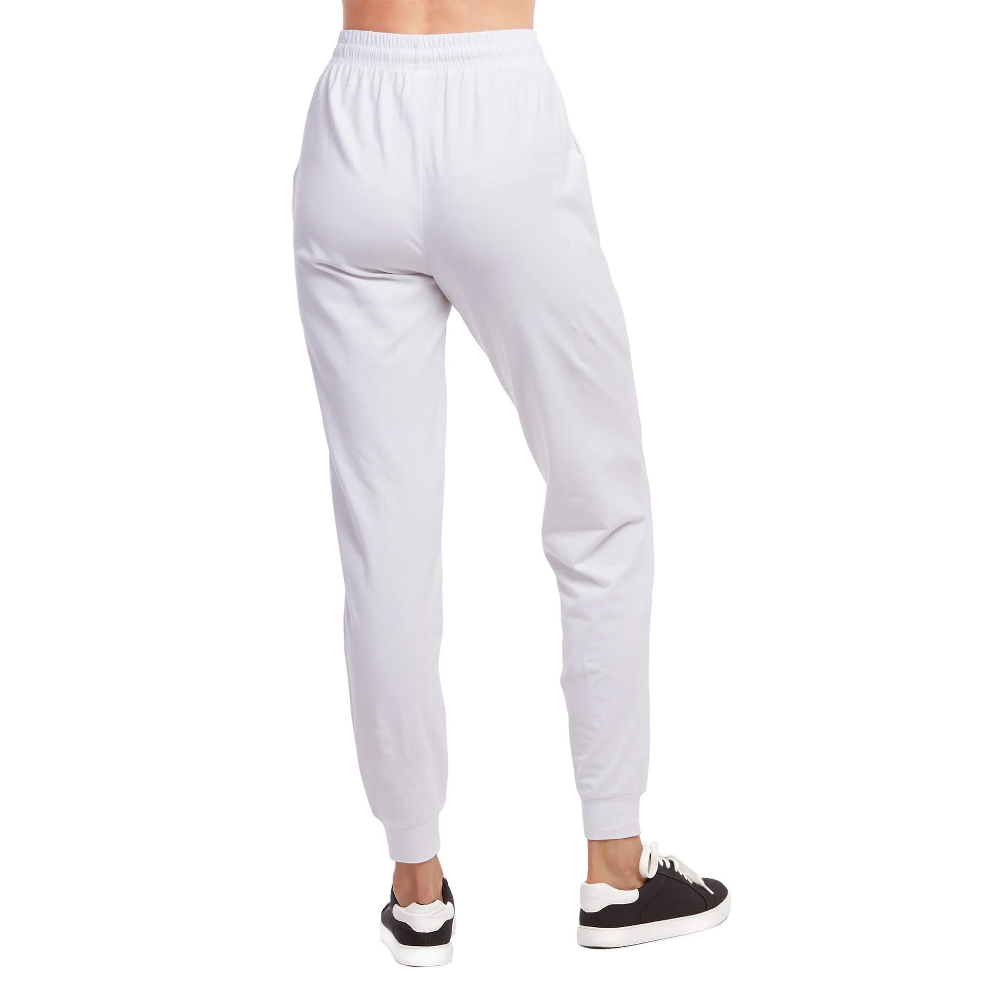 Couver Women's Cotton Stretch Active Jersey Jogger Pants