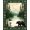 Green Ivory Gold, Pattern 5, variant on ODIKA 8'x10' Washable Area Rug Fishing Lake Border Cabin Forest Wildlife Print Motif Motifs for King Size Bedroom Under Bed, Master Suite, Non-Shedding, Easy Care